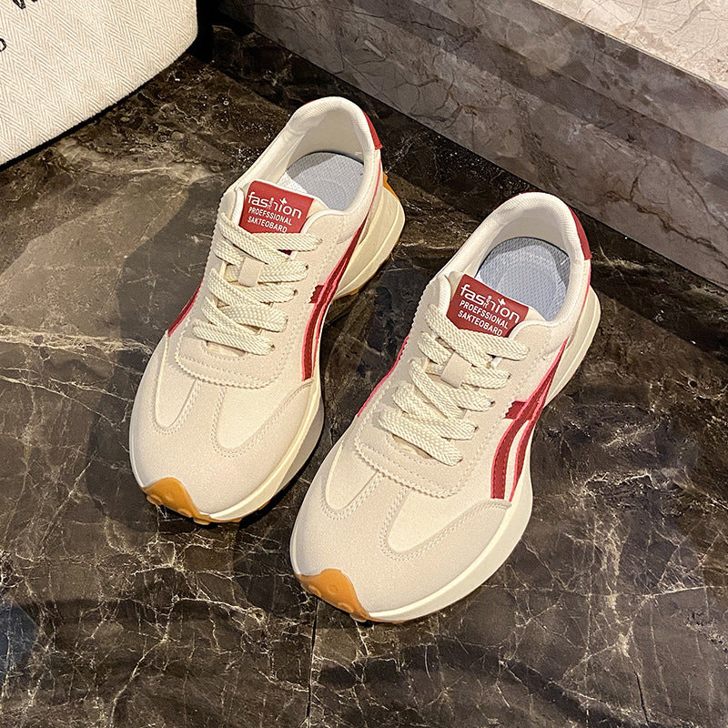 Damen modische Freizeitsneaker mit elastischem Obermaterial und dämpfender Laufsohle Heidi Mode - Image 2