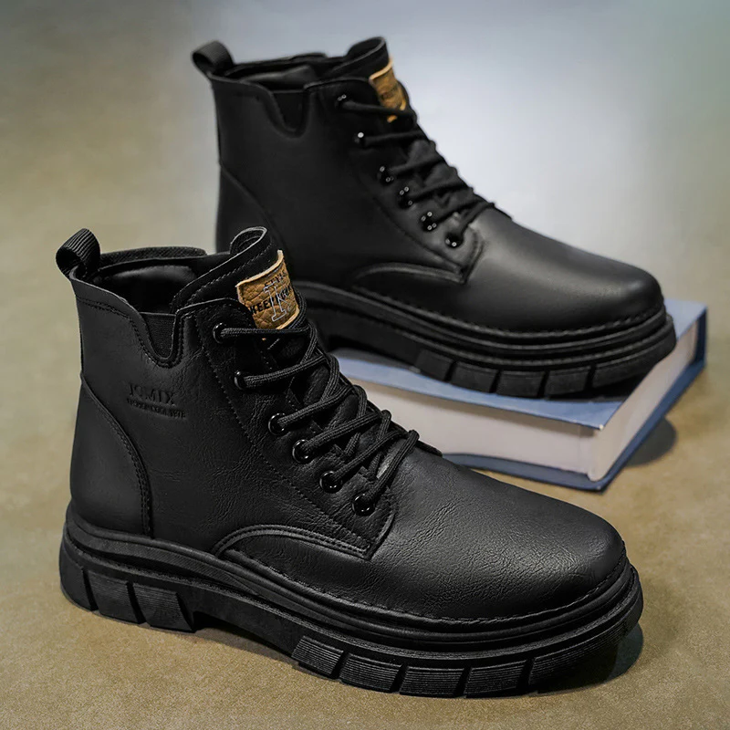 Damen Modische Schnürstiefel mit robustem Sohlenprofil und warmem Innenfutter Heidi Mode - Image 2