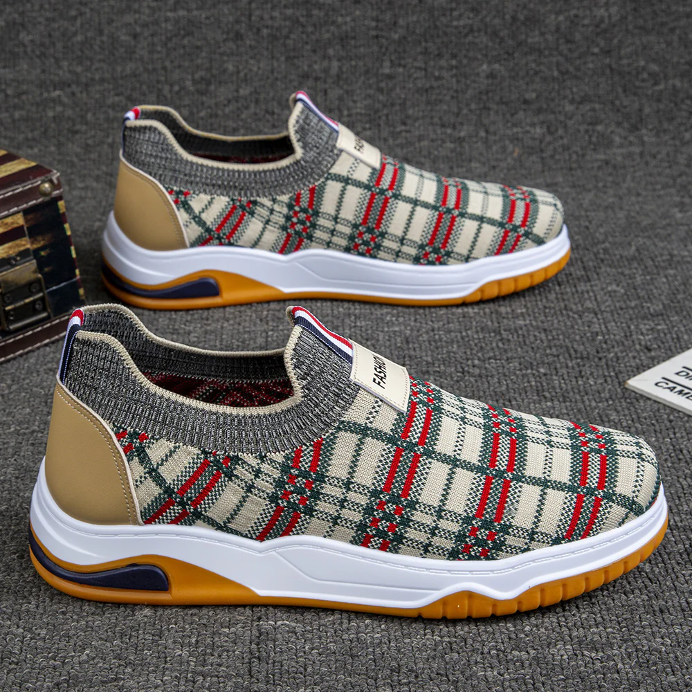 Damen Modische Slip-On Freizeitschuhe mit rutschfester Sohle und atmungsaktivem Obermaterial Heidi Mode - Image 3