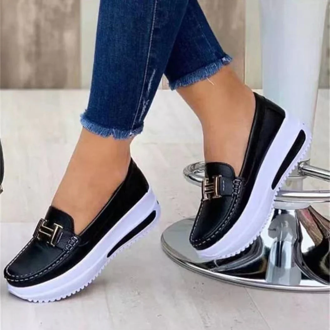 Damen Modische Slip-On Sneakers Heidi Mode - Image 7