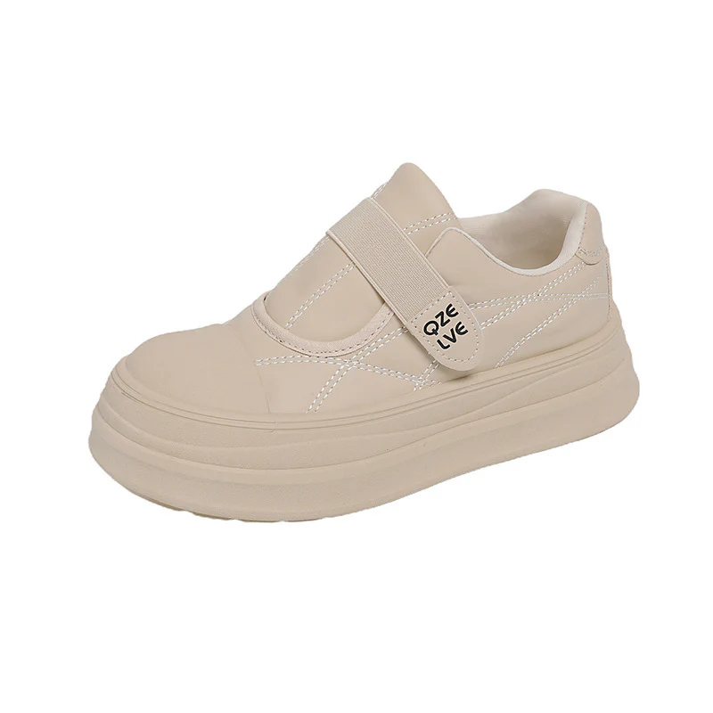 Damen modische Slip-On Sneakers mit praktischen Klettverschluss und dämpfender Laufsohle Heidi Mode - Image 5