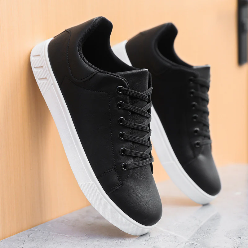 Damen Modische Sneaker aus hochwertigem Kunstleder Heidi Mode - Image 4
