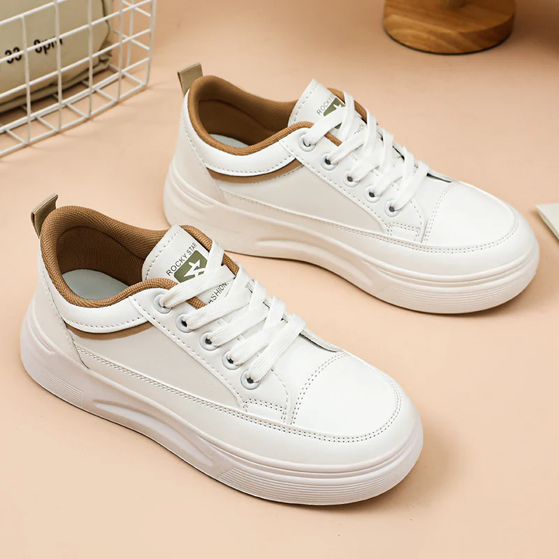 Damen modische Sneaker mit rutschfester Sohle und atmungsaktivem Obermaterial Heidi Mode