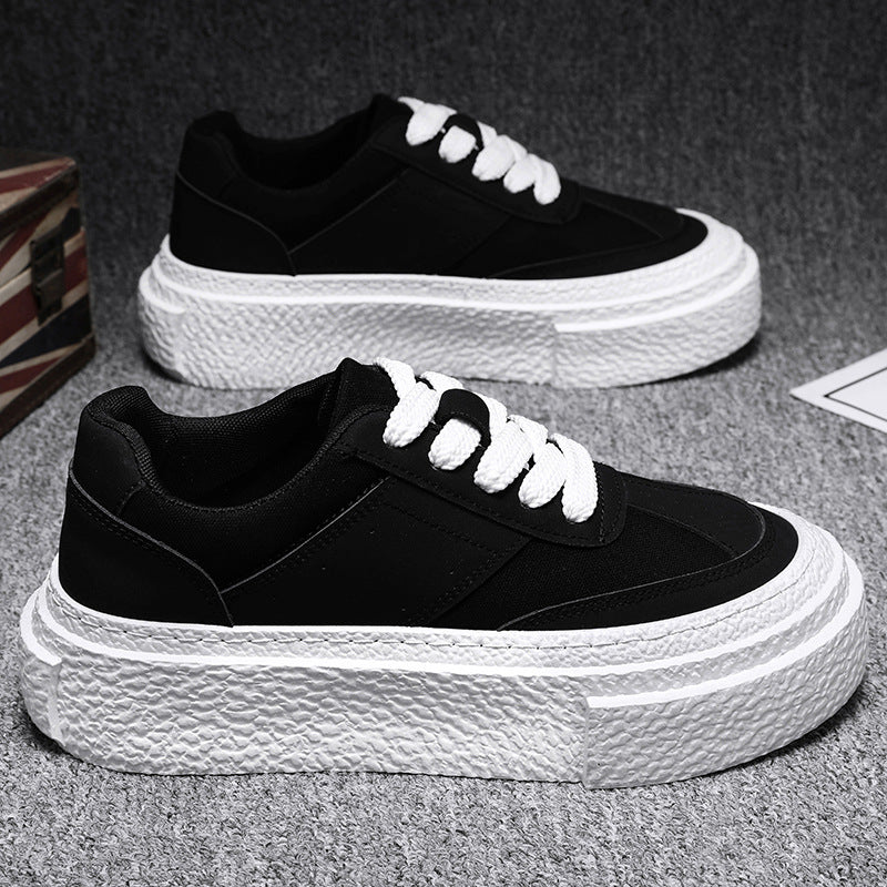 Damen modische Sneakers mit hoher Plateausohle und eleganter Oberflächenstruktur Heidi Mode - Image 8