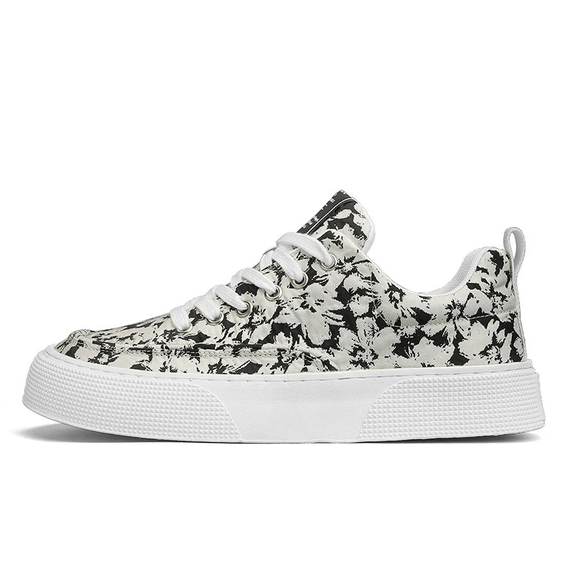 Damen Modische und lässige Sneakers mit floralem Muster Heidi Mode - Image 5