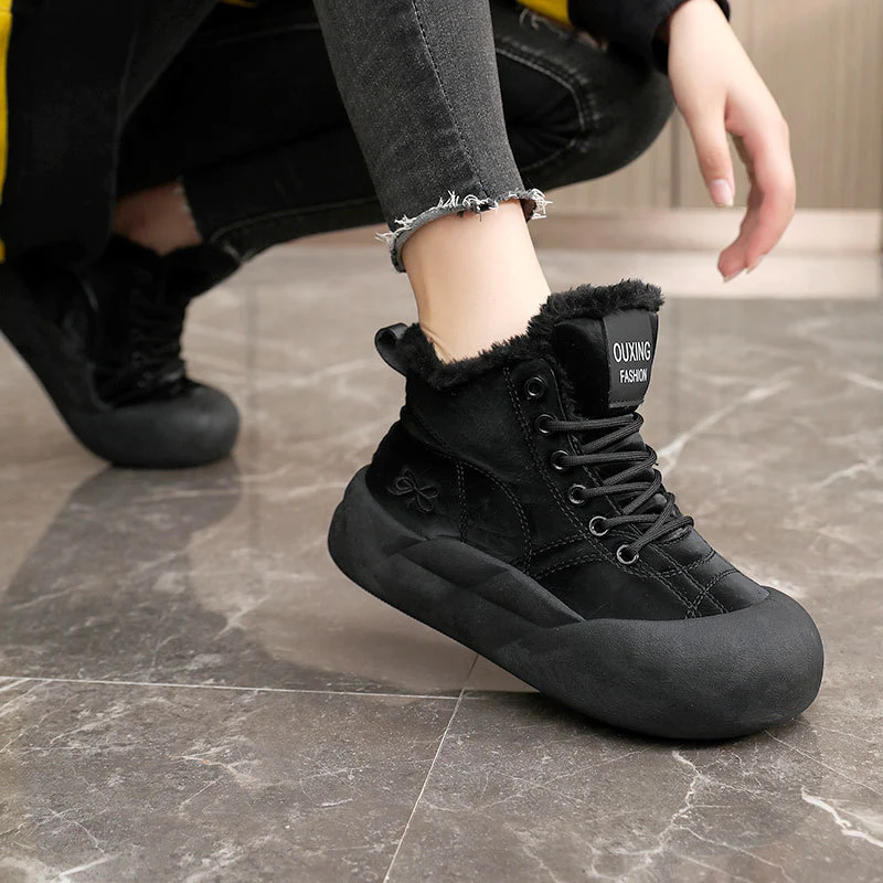 Damen modische Winterstiefel mit warmem Innenfutter und rutschfester Sohle Heidi Mode - Image 4
