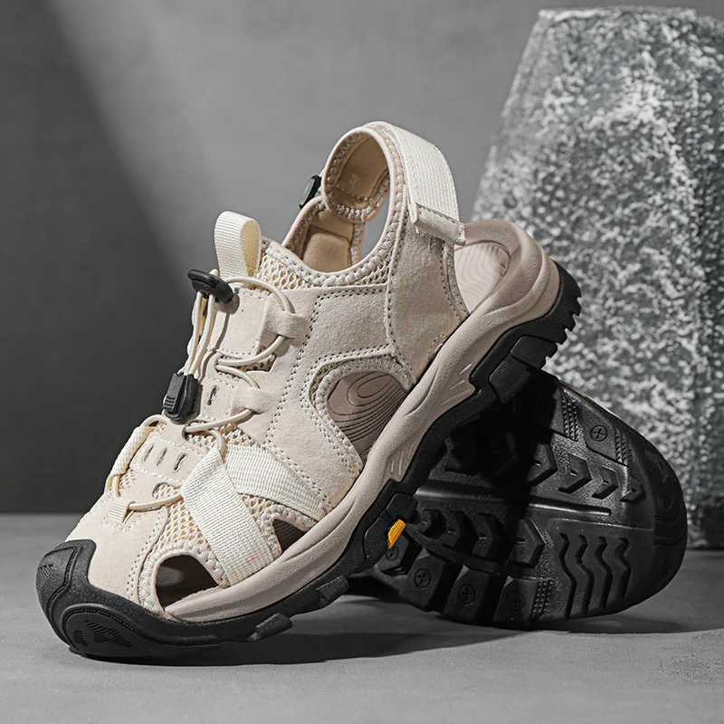 Damen Multifunktionale Outdoor-Sandalen mit rutschfester Sohle und verstellbarem Schnürsystem Heidi Mode