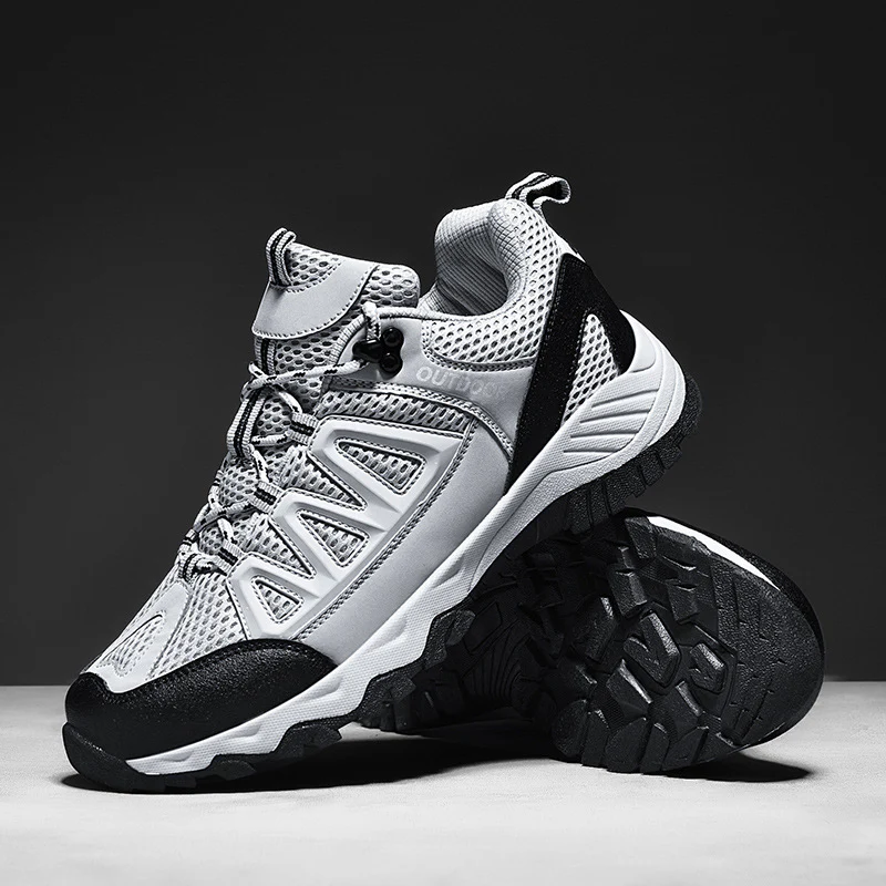 Damen multifunktionale Outdoor-Sneaker mit rutschfester Sohle und atmungsaktivem Obermaterial Heidi Mode