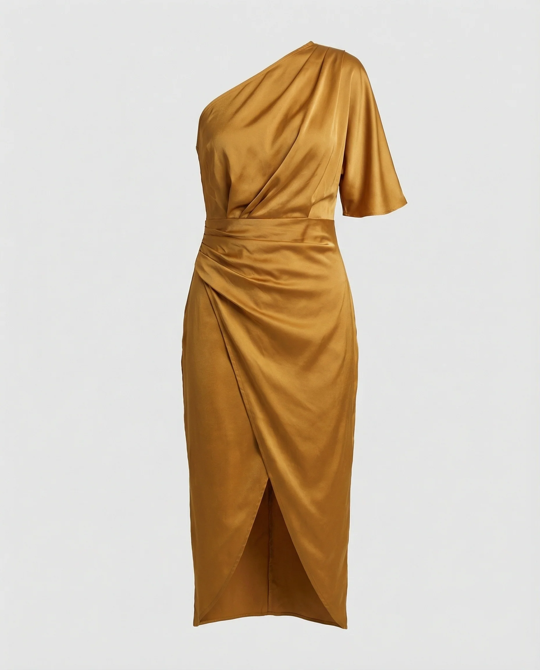 Elegantes Abendkleid Midi asymmetrisch - Image 8