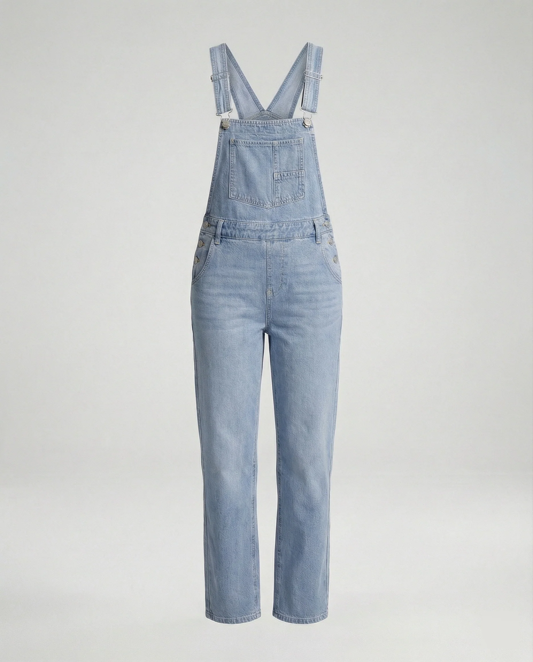 Damen Latzhose Jeans Schlag