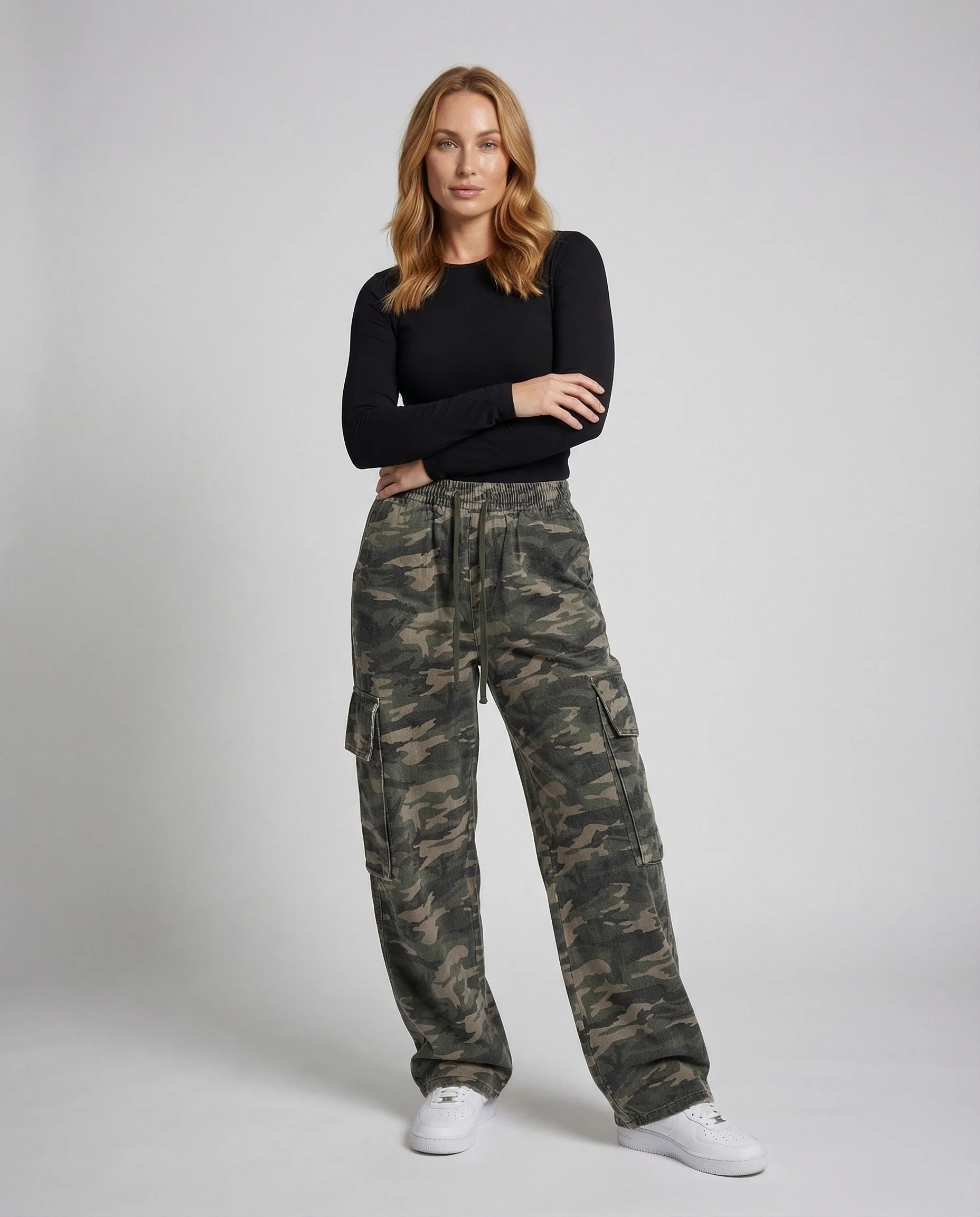 Damen Cargo Hose Oversize
