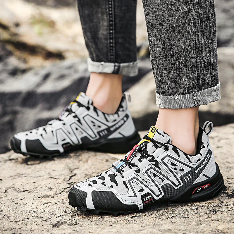 Damen Outdoor Laufschuhe mit rutschfester Sohle und innovativem Schnürsystem Heidi Mode