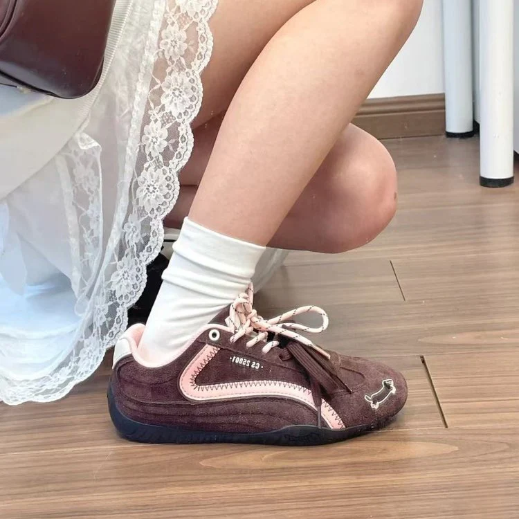 Damen Schnürschuhe mit halbhohem Schnitt und schicker Applikation Heidi Mode - Image 5