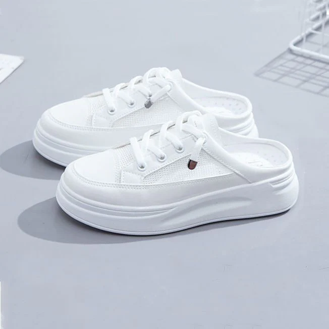 Damen Slip-On Sneakers mit atemberaubendem Komfort und atmungsaktiver Mesh-Oberfläche Heidi Mode