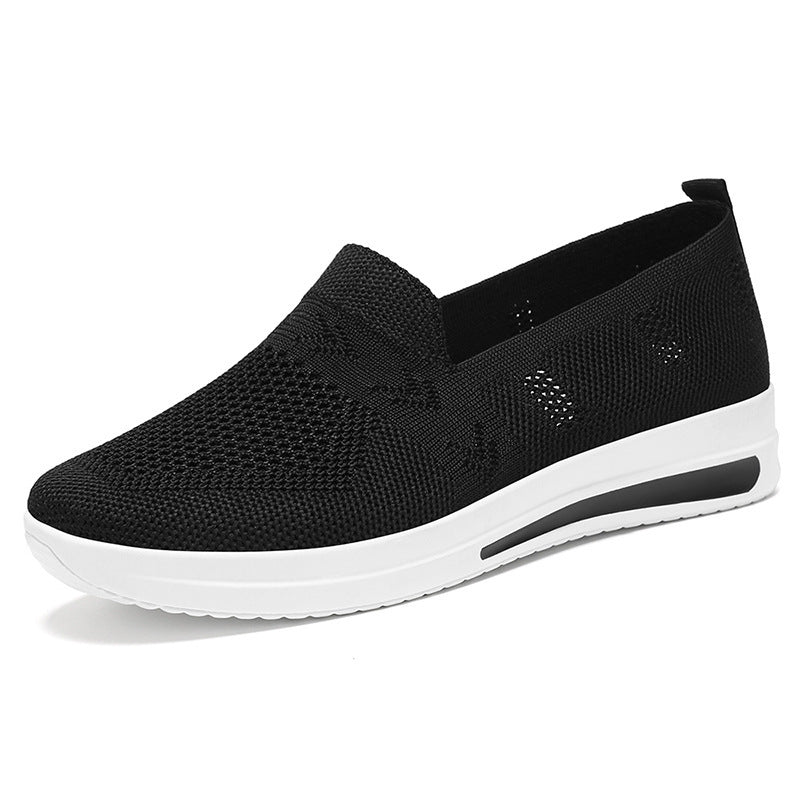 Damen Slip-On Sneakers mit atmungsaktivem Strickdesign und dämpfender Sohle Heidi Mode - Image 9