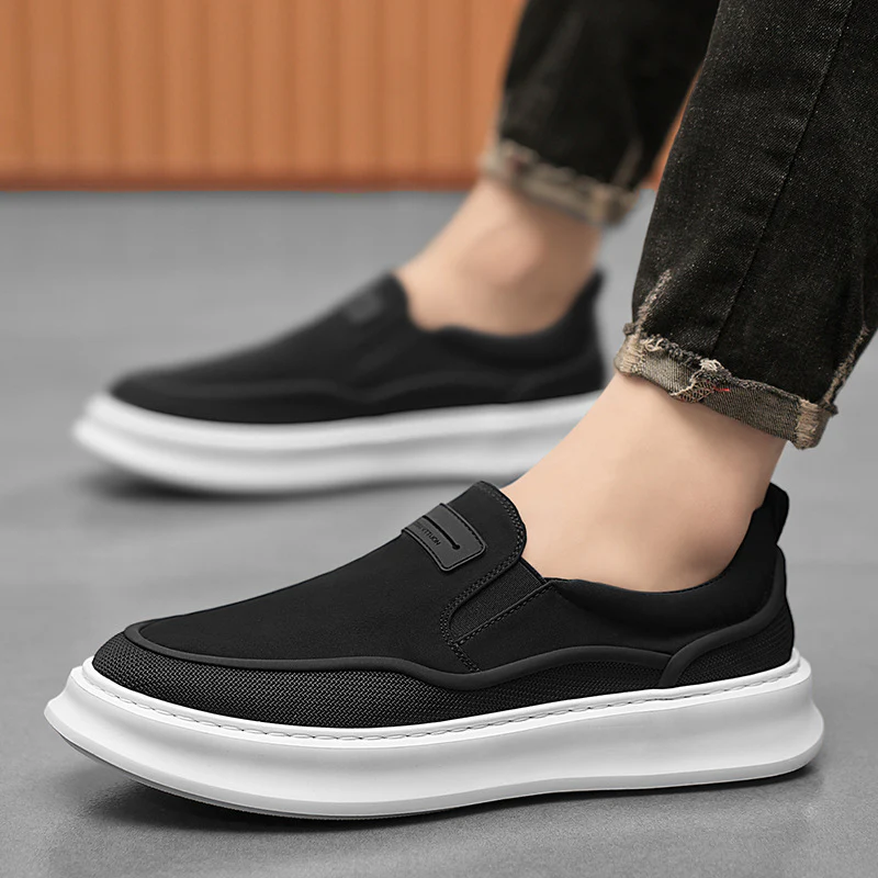 Damen Slip-On Sneakers mit sportlicher Sohle und atmungsaktivem Obermaterial Heidi Mode - Image 3