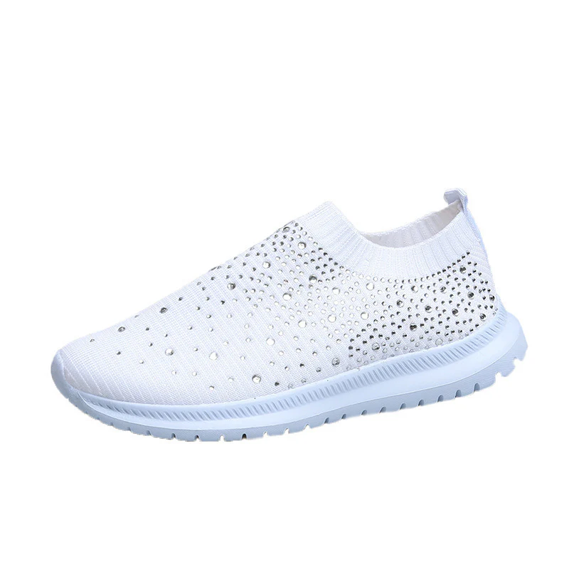 Damen Sneaker mit funkelnden Strassdetails Heidi Mode - Image 7