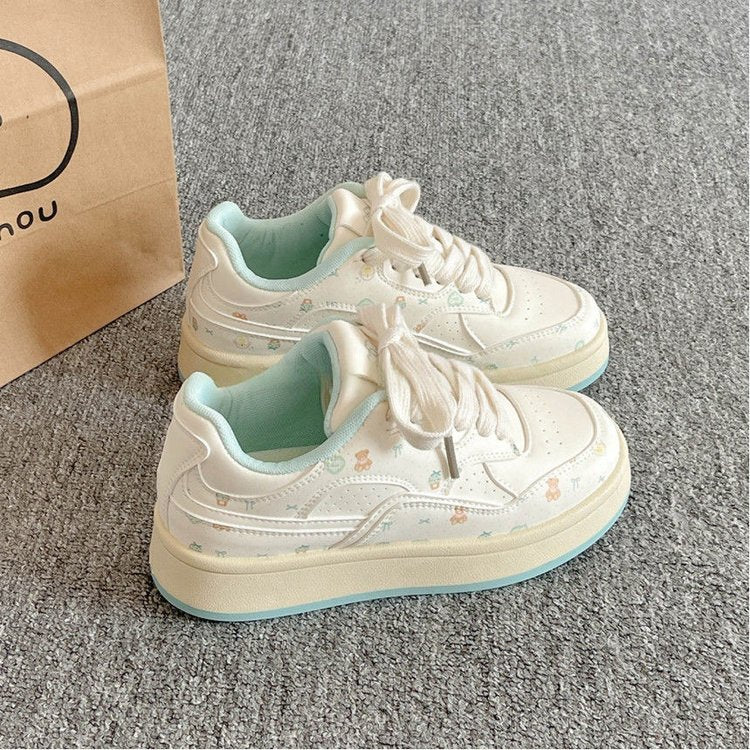 Damen Sneaker mit gepolsterterZunge und rutschfester Sohle Heidi Mode
