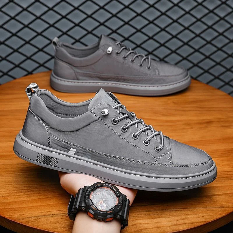 Damen Sneakers mit elegantem Leder-Obermaterial und rutschfester Sohle Heidi Mode - Image 6