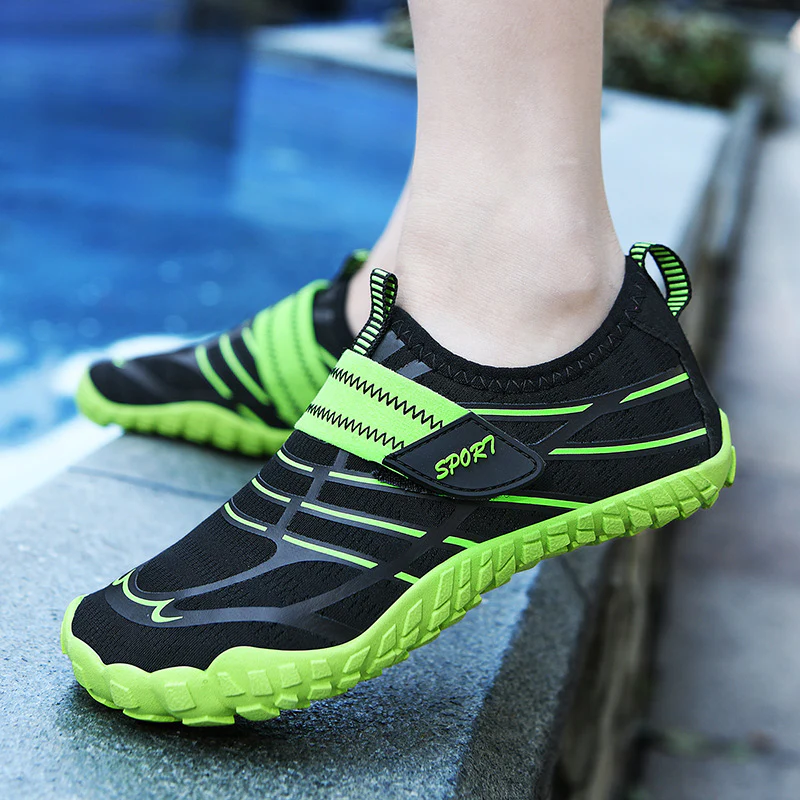 Damen Sportliche Badeschuhe Heidi Mode