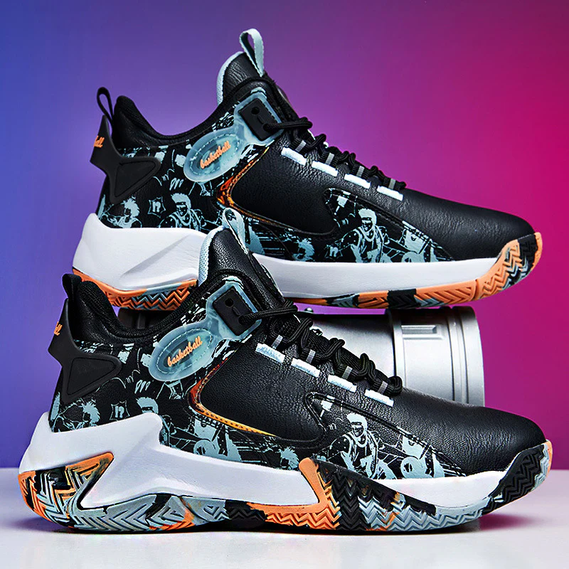 Damen Sportliche Basketball-Sneaker mit atmungsaktiver Oberflächenstruktur und dynamischer Dämpfungstechnologie Heidi Mode - Image 7