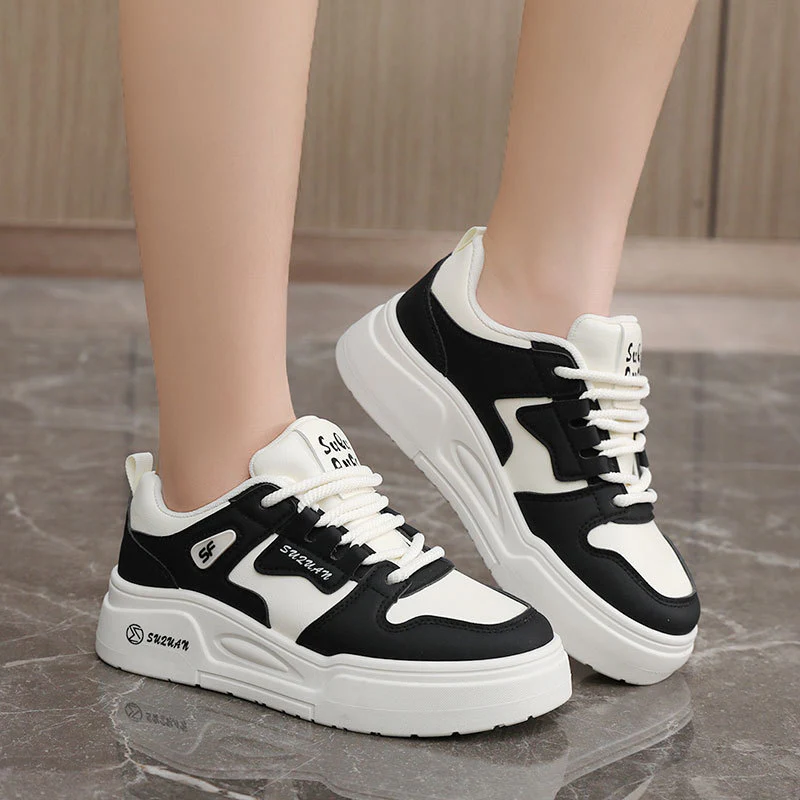 Damen Sportliche Chunky Sneakers mit atmungsaktivem Obermaterial Heidi Mode - Image 4