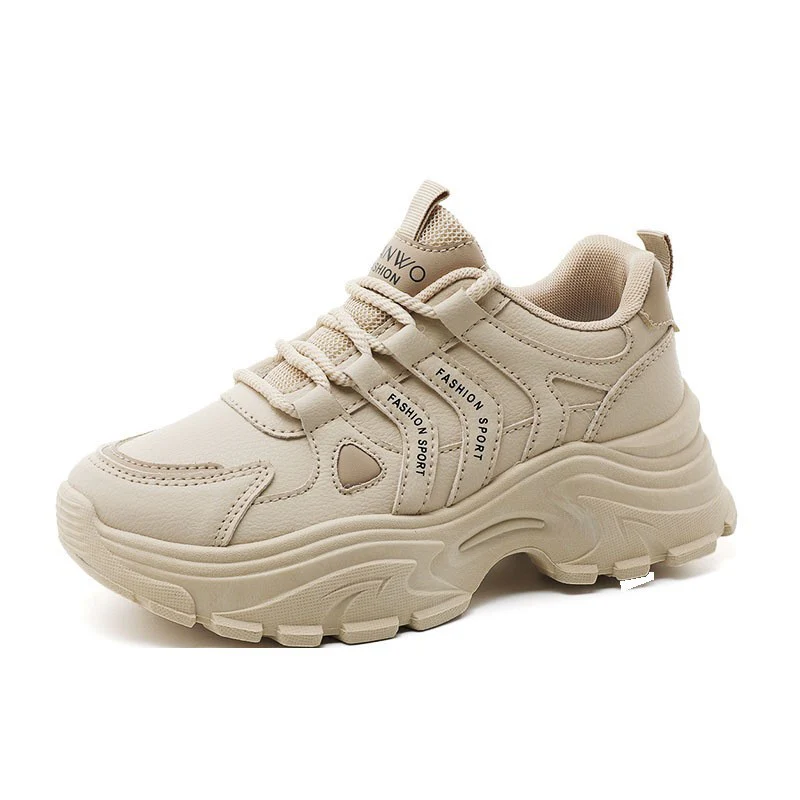 Damen Sportliche Chunky Sneakers mit ergonomischer Dämpfungstechnologie Heidi Mode