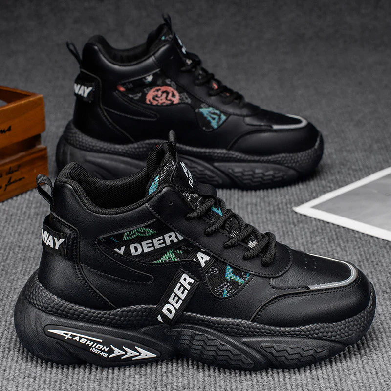 Damen Sportliche Chunky Sneakers mit modischen Akzenten Heidi Mode - Image 2