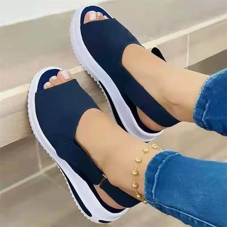 Damen Sportliche Freizeitsandalen mit rutschfester Sohle und atmungsaktivem Obermaterial Heidi Mode