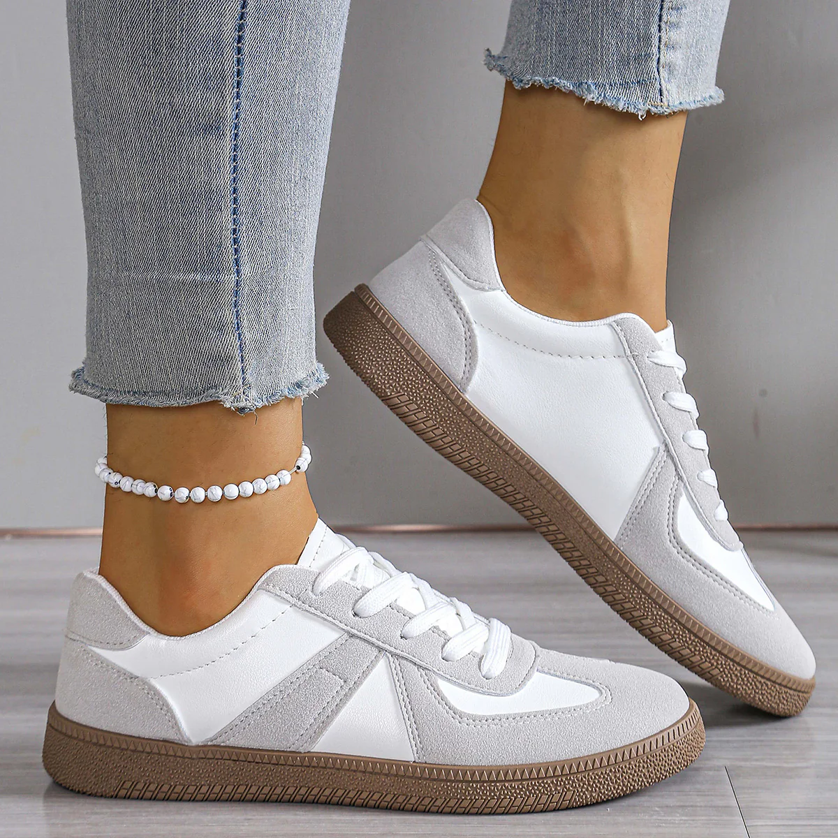Damen Sportliche Freizeitschuhe mit modischem Design Heidi Mode