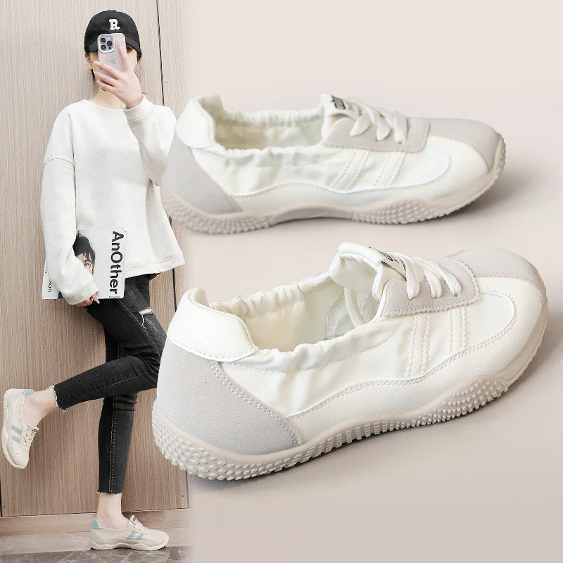 Damen Sportliche Freizeitschuhe mit rutschfestem Profil und atmungsaktiver Oberflächenstruktur Heidi Mode