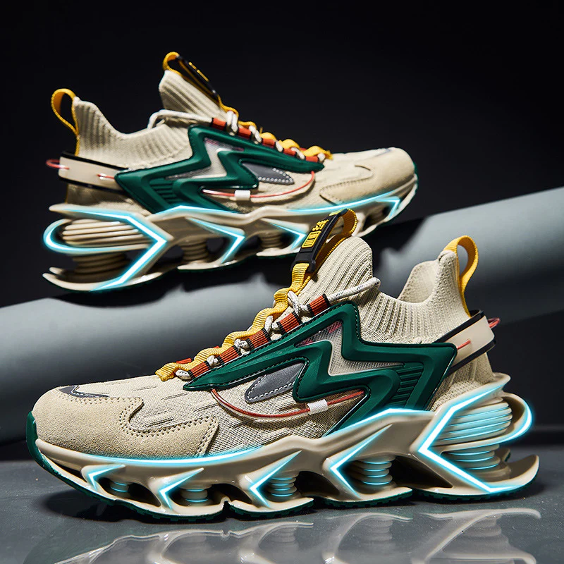 Damen Sportliche High-Tech Sneakers mit ergonomischem Design Heidi Mode