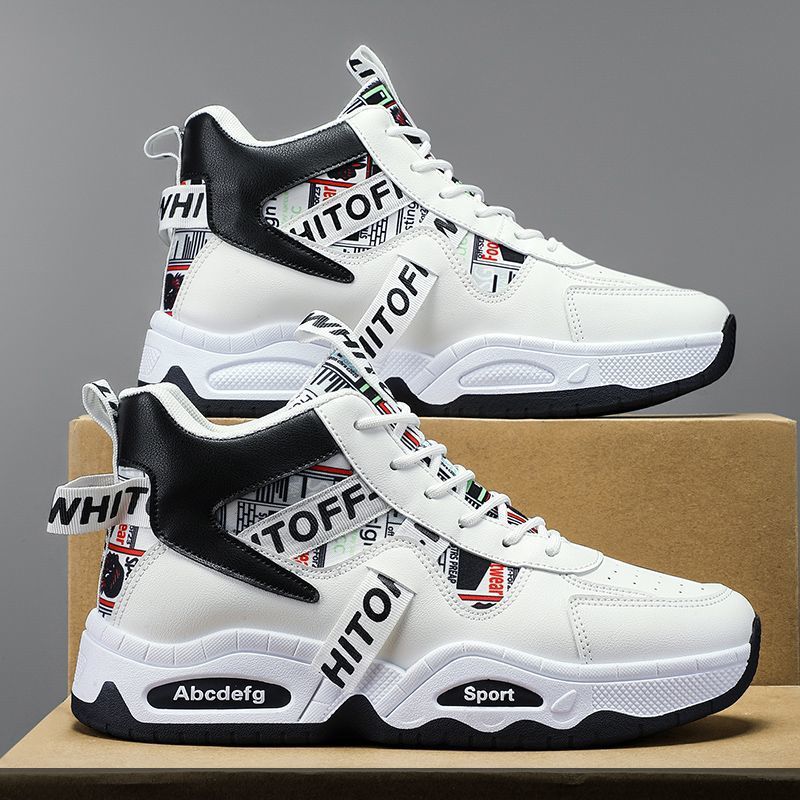Damen Sportliche High-Top Sneakers mit flexibler Sohle und modischem Design Heidi Mode - Image 4