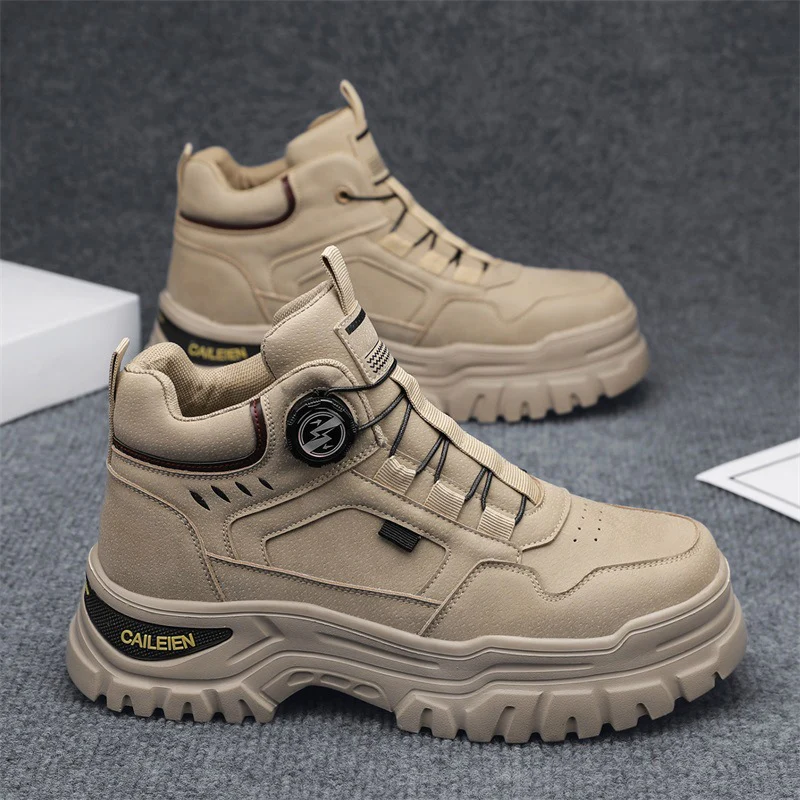 Damen Sportliche High-Top Sneakers mit innovativem Verschlusssystem und rutschfester Sohle Heidi Mode