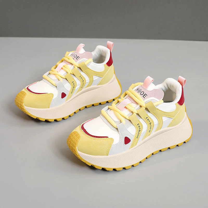 Damen Sportliche High-Top Sneakers mit trendiger Dämpfung und atmungsaktiver Oberflächenstruktur Heidi Mode - Image 8