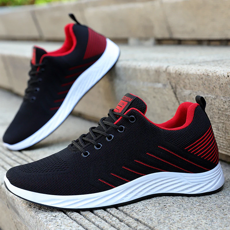 Damen Sportliche Lauf-Sneaker mit atmungsaktivem Obermaterial und dämpfender Sohle Heidi Mode