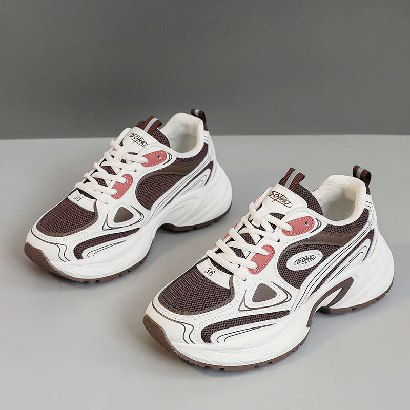 Damen Sportliche Lauf-Sneaker mit atmungsaktiver Mesh-Oberfläche und dämpfendem Fußbett Heidi Mode - Image 8
