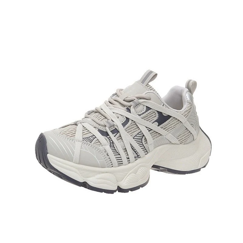 Damen Sportliche Lauf-Sneaker mit atmungsaktiver Mesh-Oberfläche und dämpfender Sohle Heidi Mode - Image 5