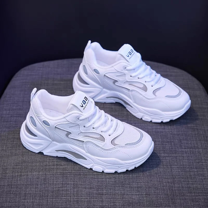 Damen Sportliche Lauf- und Freizeitschuhe mit atmungsaktivem Mesh-Obermaterial Heidi Mode - Image 3