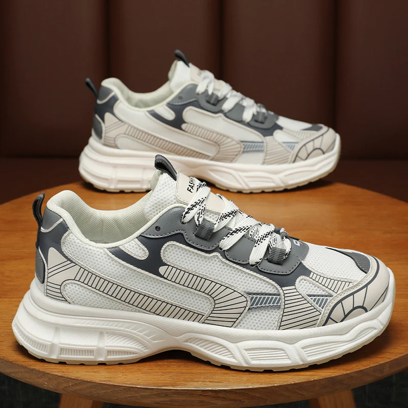 Damen Sportliche Laufschuhe mit atmungsaktiver Mesh-Oberfläche und rutschfester Sohle Heidi Mode