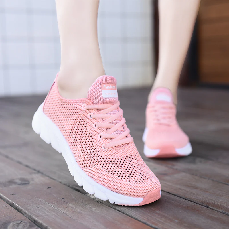 Damen Sportliche Mesh-Sneaker Heidi Mode - Image 2