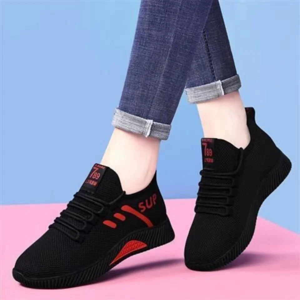 Damen Sportliche Mesh-Sneaker mit atmungsaktiver Sohle und rutschfester Laufsohle Heidi Mode - Image 3
