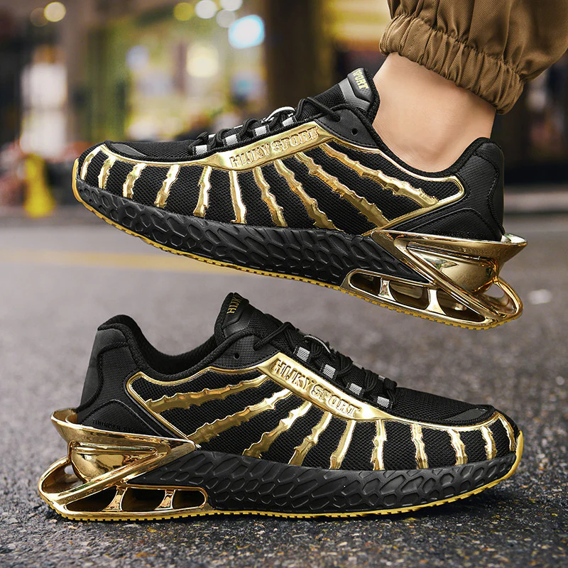 Damen Sportliche Performance Sneakers mit reflektierenden Details Heidi Mode