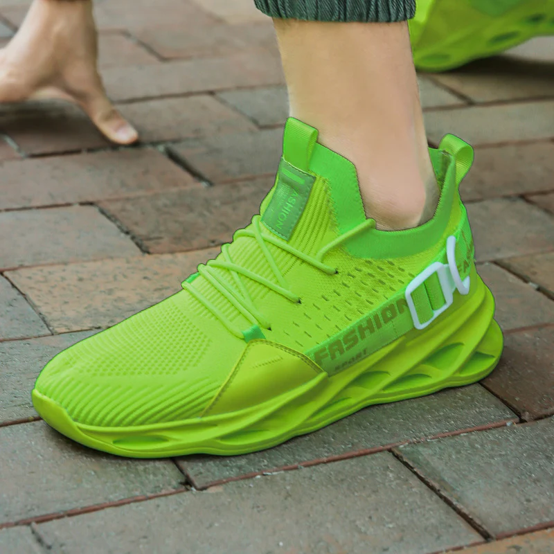 Damen Sportliche Schnür-Sneakers mit elastischem Obermaterial Heidi Mode