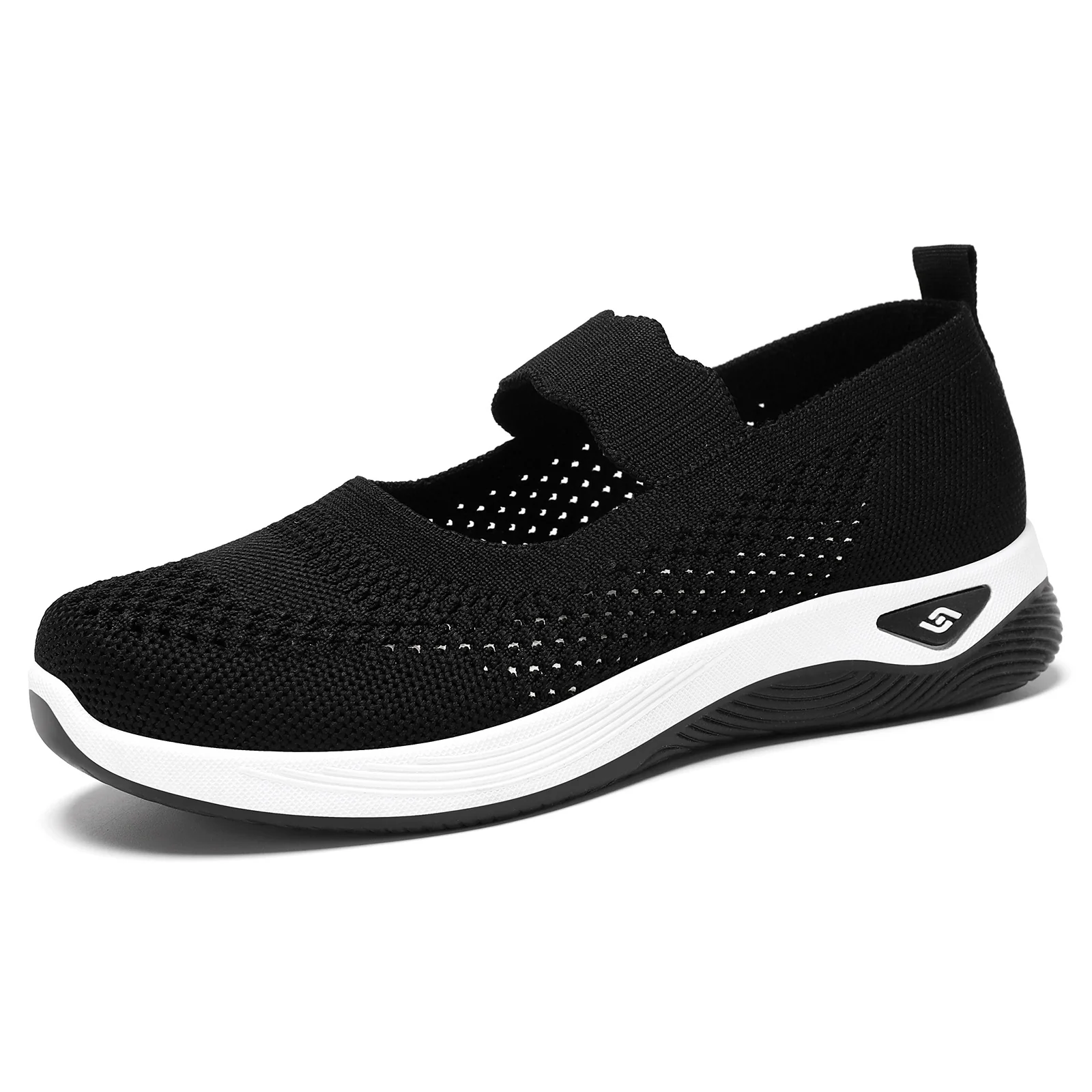 Damen Sportliche Slip-On Sneakers mit elastischem Riemen und atmungsaktivem Obermaterial Heidi Mode - Image 8