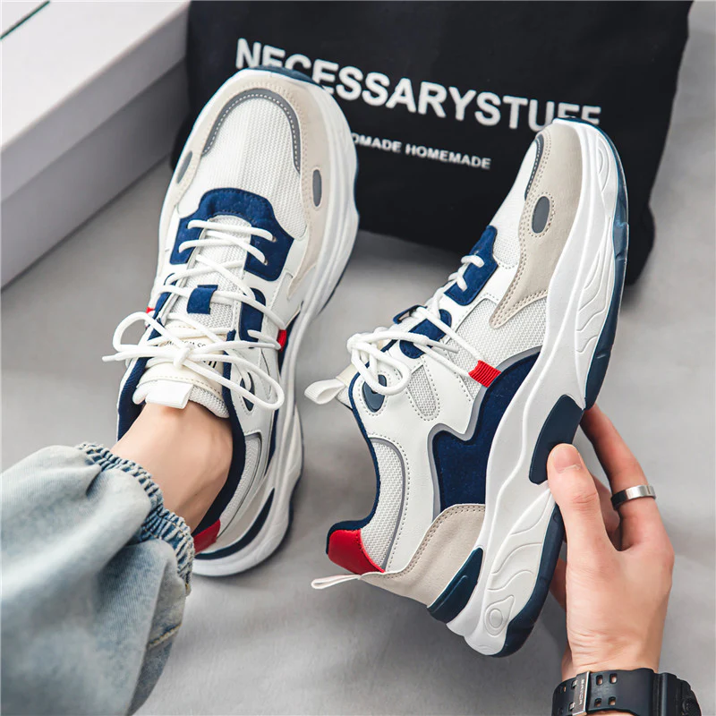 Damen Sportliche Sneaker mit atmungsaktivem Mesh-Obermaterial und stark dämpfender Sohle Heidi Mode - Image 2