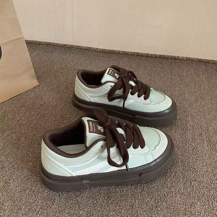 Damen Sportliche Sneaker mit atmungsaktivem Obermaterial und robustem Sohlenprofil Heidi Mode