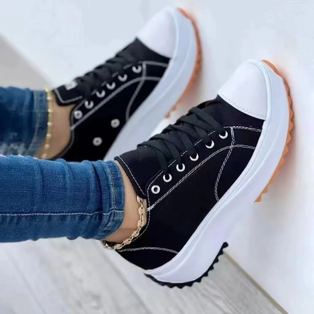 Damen Sportliche Sneaker mit modischem Obermaterial und rutschfester Sohle Heidi Mode - Image 7