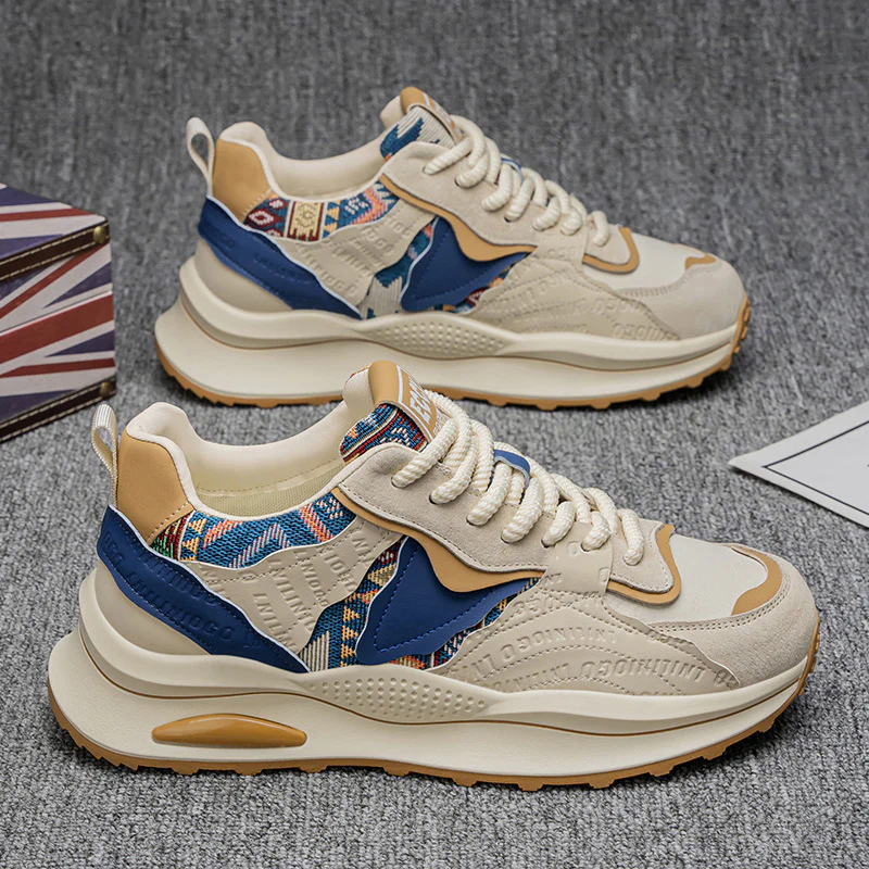 Damen Sportliche Sneaker mit strapazierfähigem Obermaterial und innovativem Designs Heidi Mode - Image 4