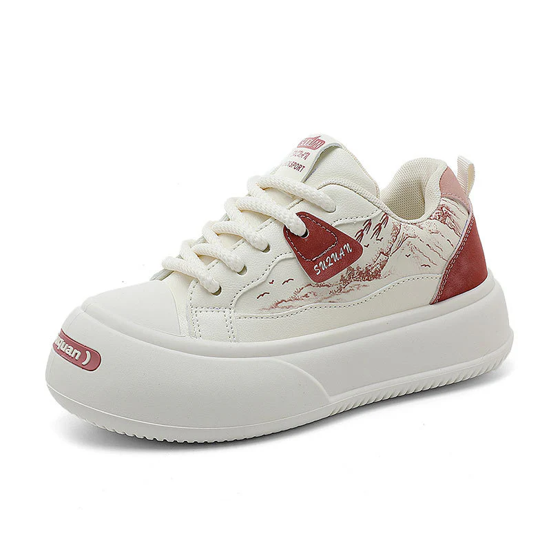 Damen Sportliche Sneaker mit urbanem Design und ergonomischer Dämpfung Heidi Mode